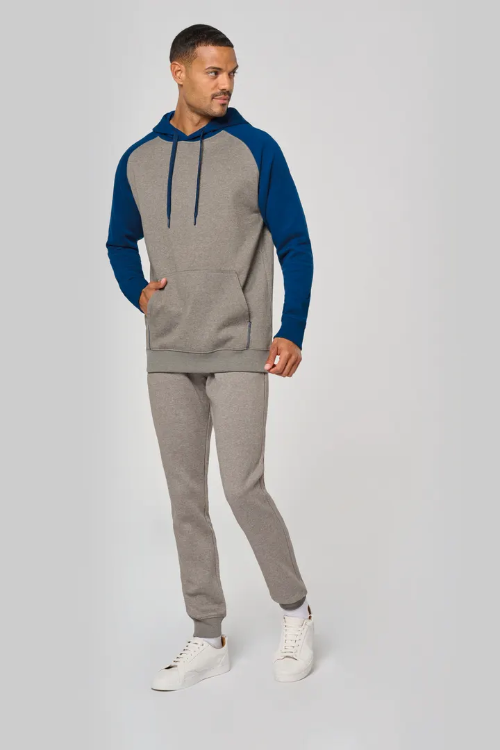 Zweifarbiges Kapuzensweatshirt für Erwachsene 5