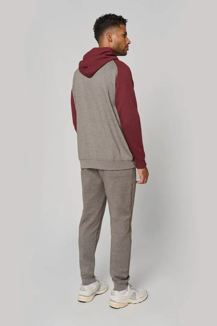 Zweifarbiges Kapuzensweatshirt für Erwachsene 7