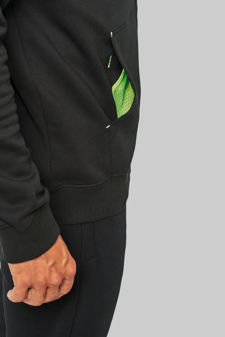 Veste zippée à capuche unisexe 14