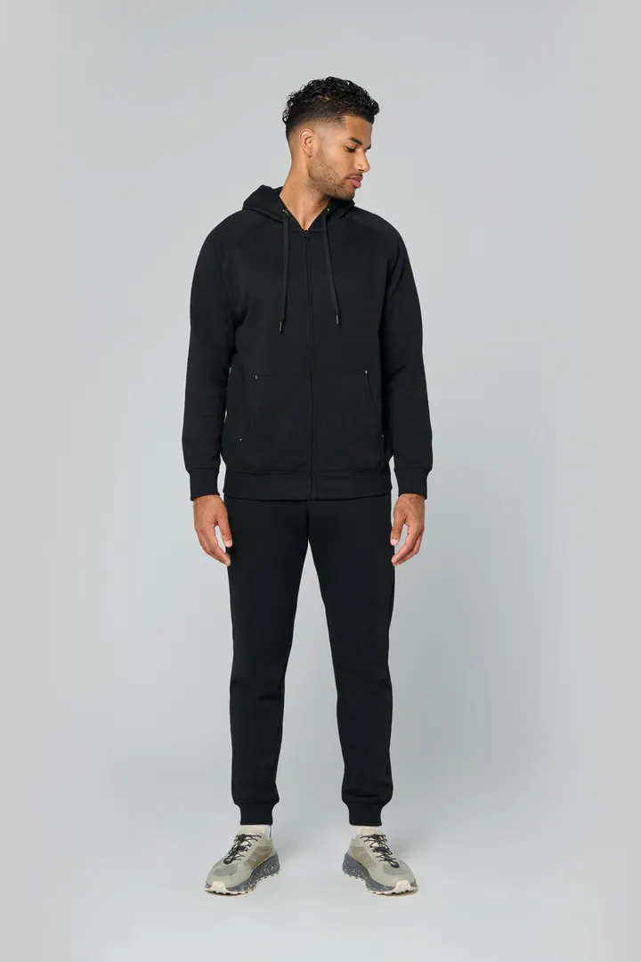 Veste zippée à capuche unisexe 4