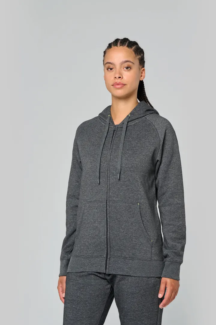 Veste zippée à capuche unisexe 6