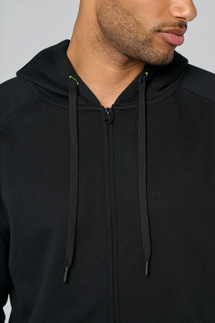 Veste zippée à capuche unisexe 9