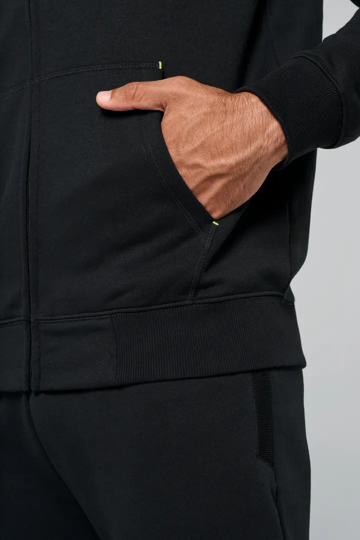 Veste zippée à capuche unisexe 10