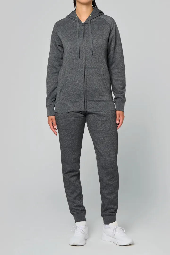 Unisex-kapuzenjacke mit zipper