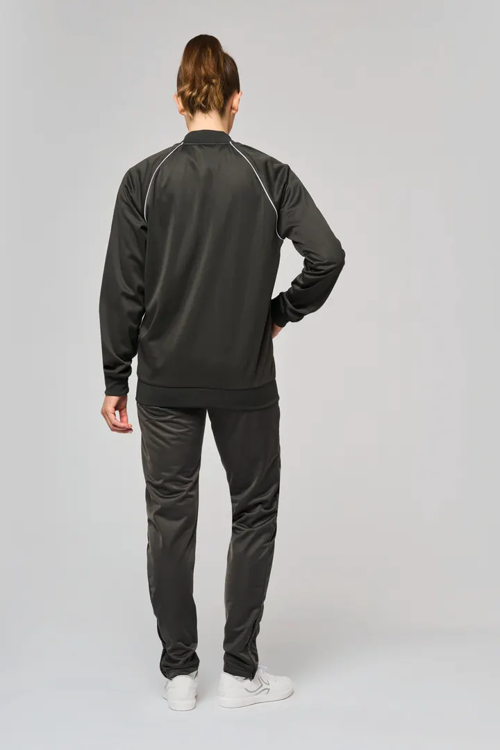 Unisex-Trainingsjacke mit Reißverschluss und Paspel 51