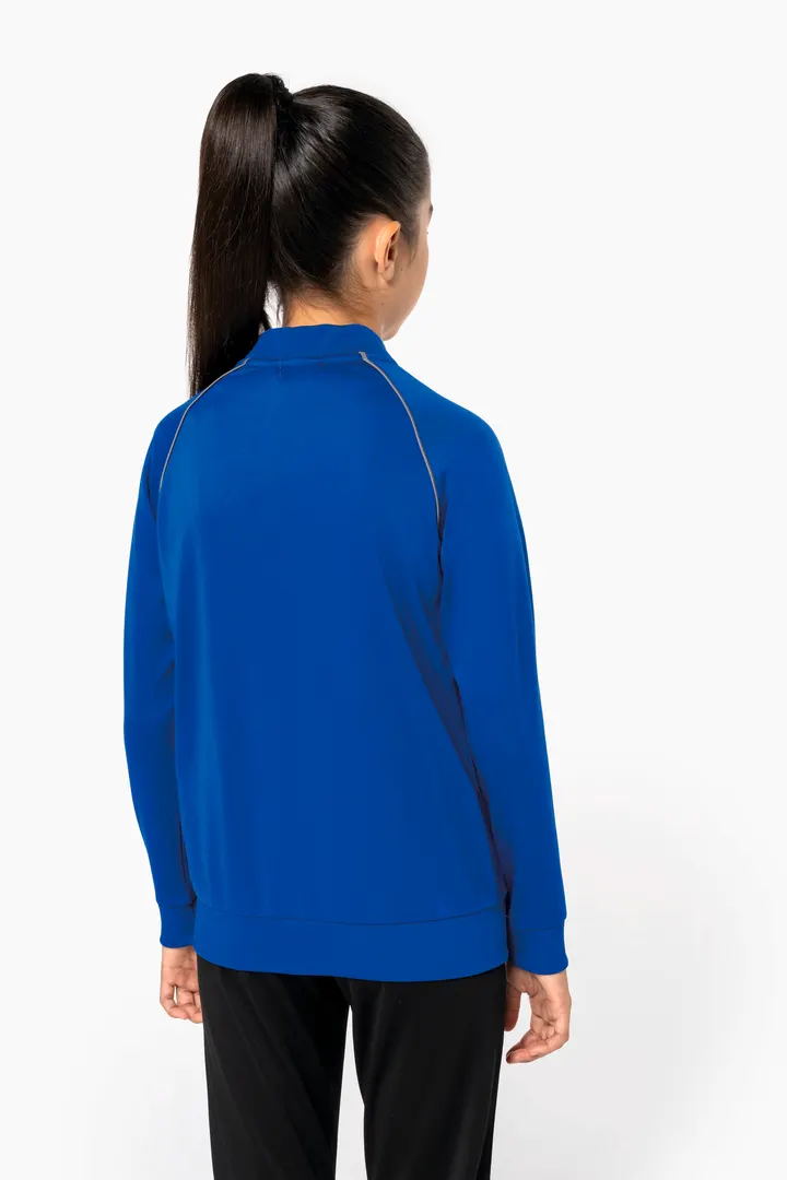 Veste de survêtement zippée avec liseré enfant 25