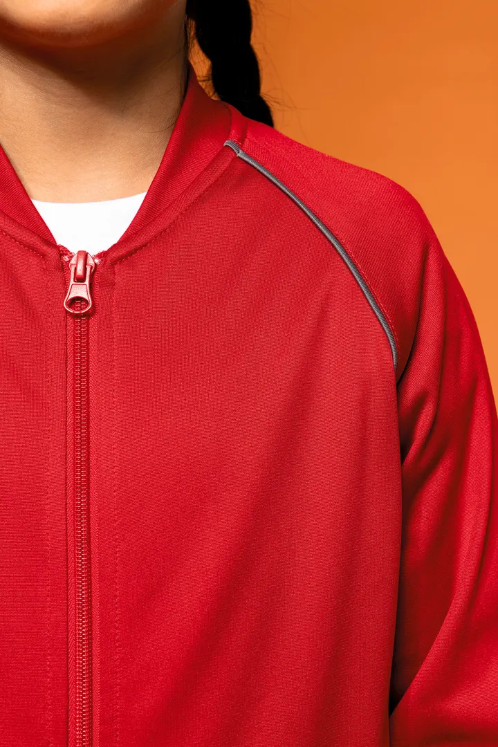 Veste de survêtement zippée avec liseré enfant 9