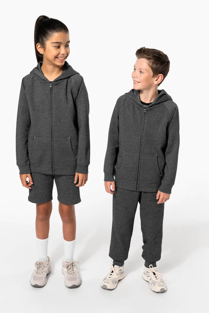 Multisport-Bermuda-Shorts aus Fleece für Kinder 23