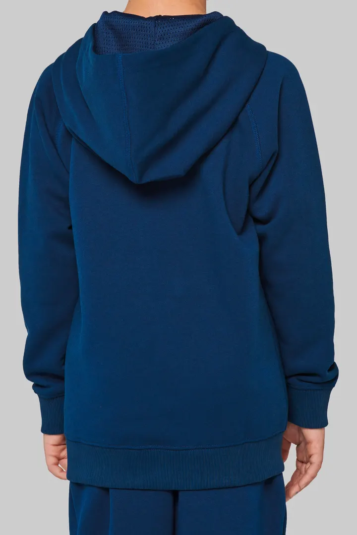 Kinderjacke mit Reißverschluss und Kapuze 30