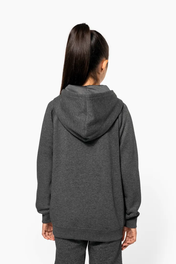Kinderjacke mit Reißverschluss und Kapuze 5