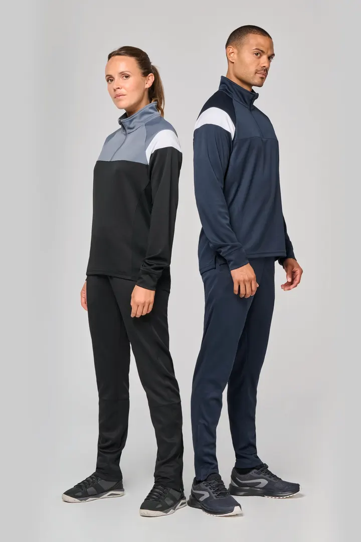 Sweat d'entrainement 1/4 zip unisexe 43