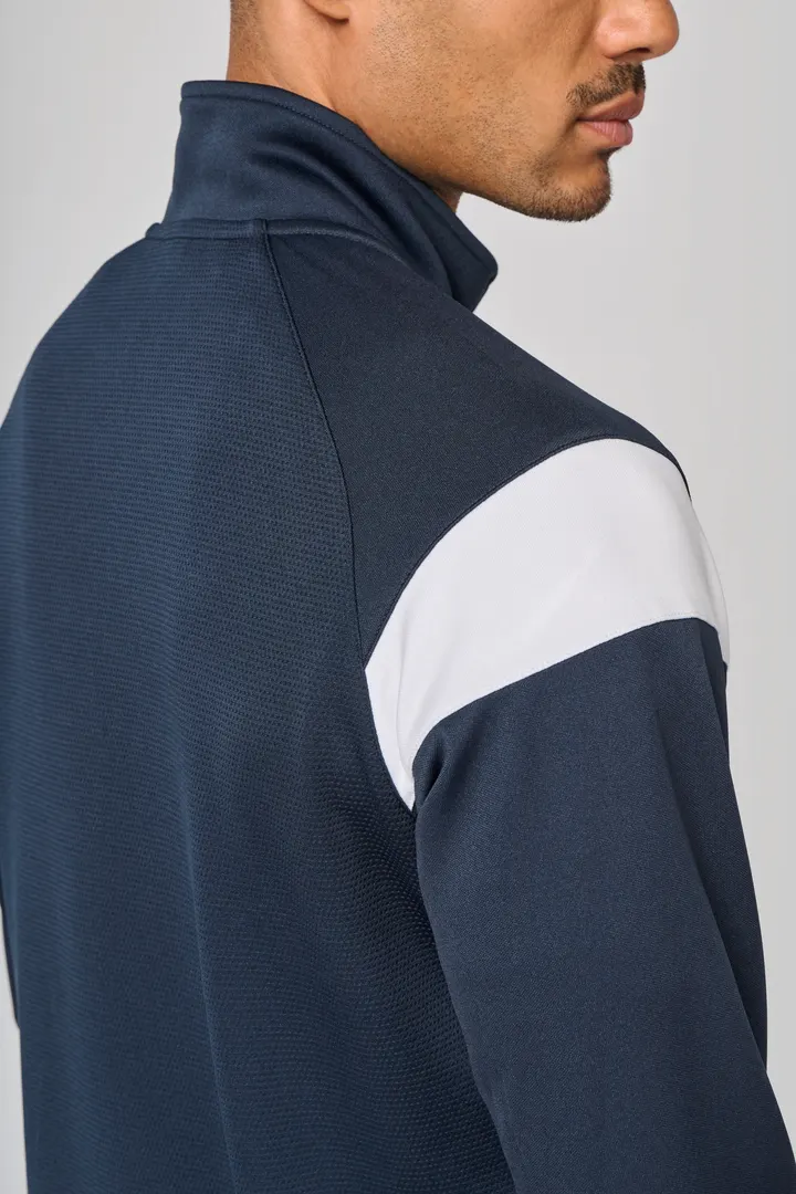Sweat d'entrainement 1/4 zip unisexe 46