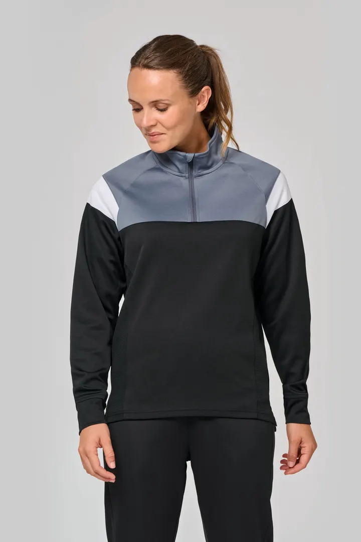 Sweat d'entrainement 1/4 zip unisexe 25