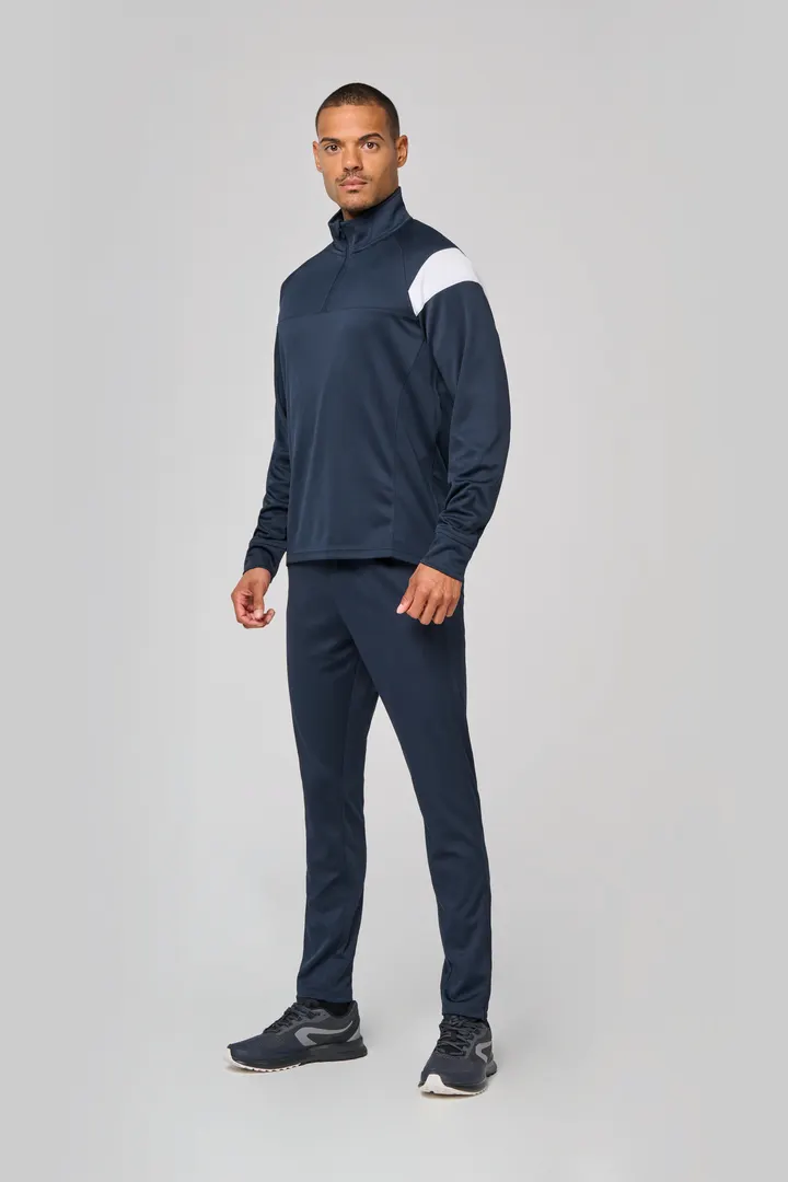 Sweat d'entrainement 1/4 zip unisexe 38