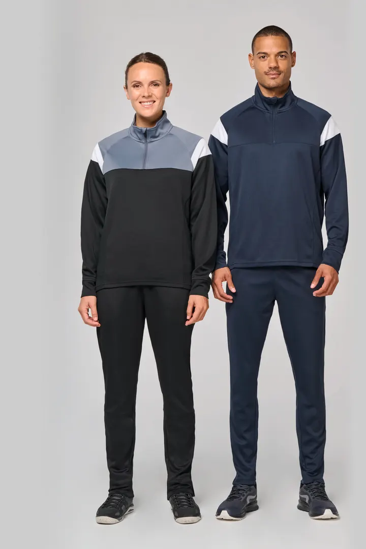Sweat d'entrainement 1/4 zip unisexe 2