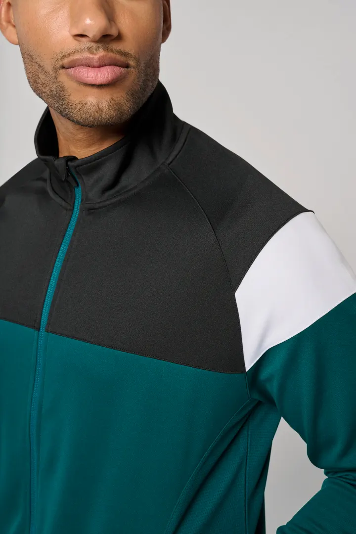 Unisex-Trainingsjacke mit Reißverschluss 16