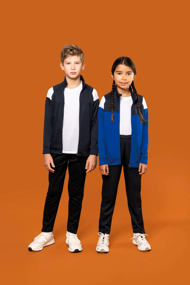 Kinder Trainingsjacke mit Reißverschluss 11