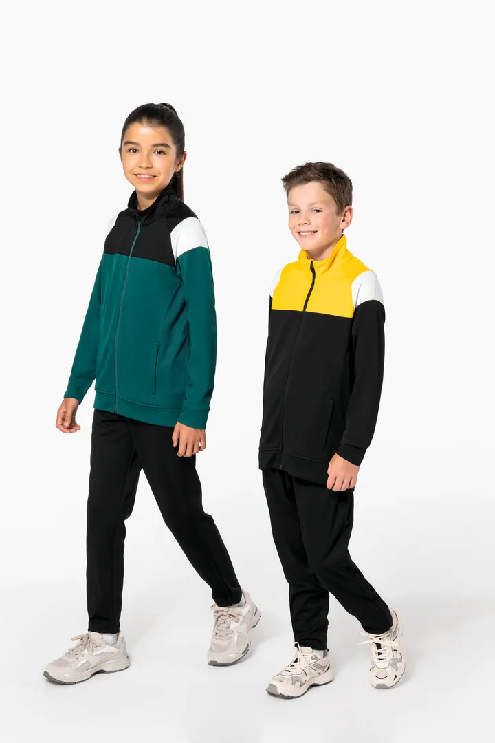 Kinder Trainingsjacke mit Reißverschluss 15