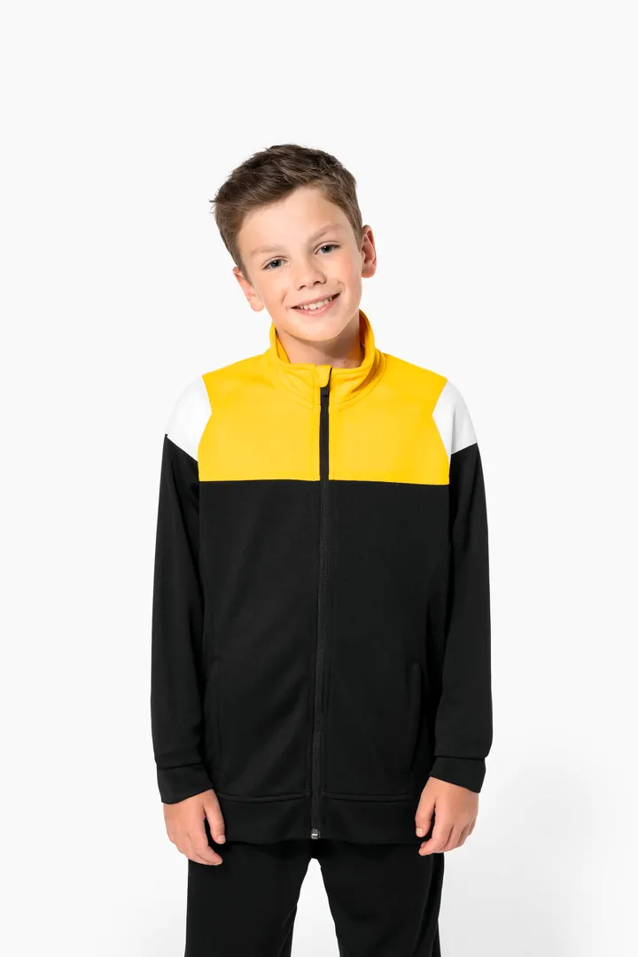Kinder Trainingsjacke mit Reißverschluss 21