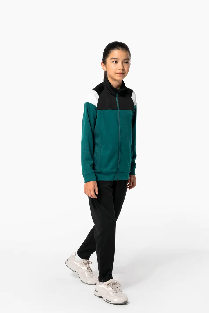 Kinder Trainingsjacke mit Reißverschluss 2