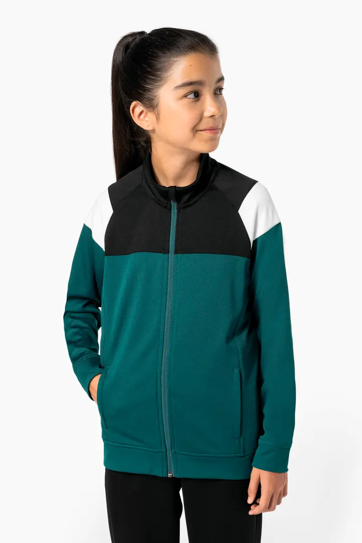 Kinder Trainingsjacke mit Reißverschluss 3