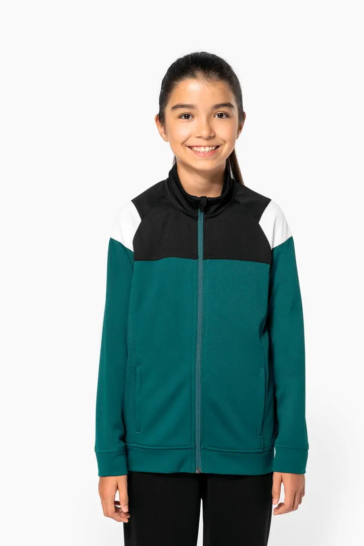 Kinder Trainingsjacke mit Reißverschluss 4