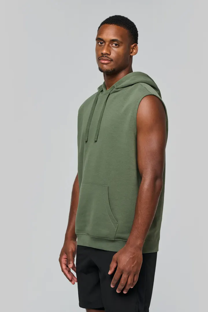Unisex-Kapuzenpullover ohne Ärmel 3