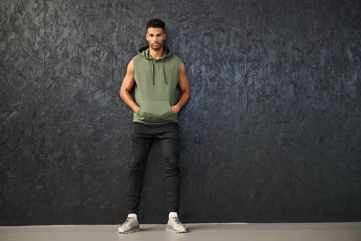 Unisex-Kapuzenpullover ohne Ärmel 25