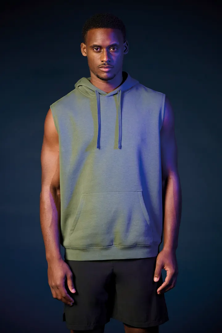 Unisex-Kapuzenpullover ohne Ärmel 2