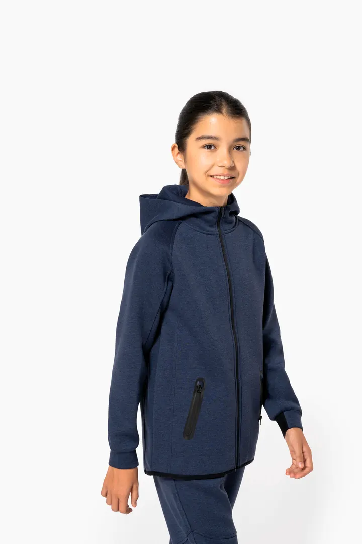Kinder Performance-Kapuzenjacke 5