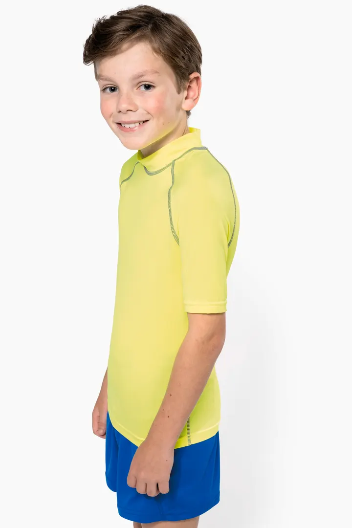 Kinder-Funktionsshirt Kurzarm und UV-Schutz 5