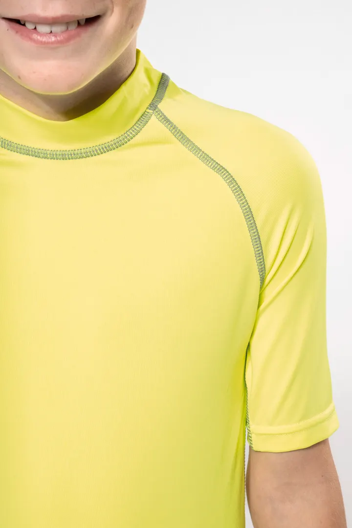 Kinder-Funktionsshirt Kurzarm und UV-Schutz 8