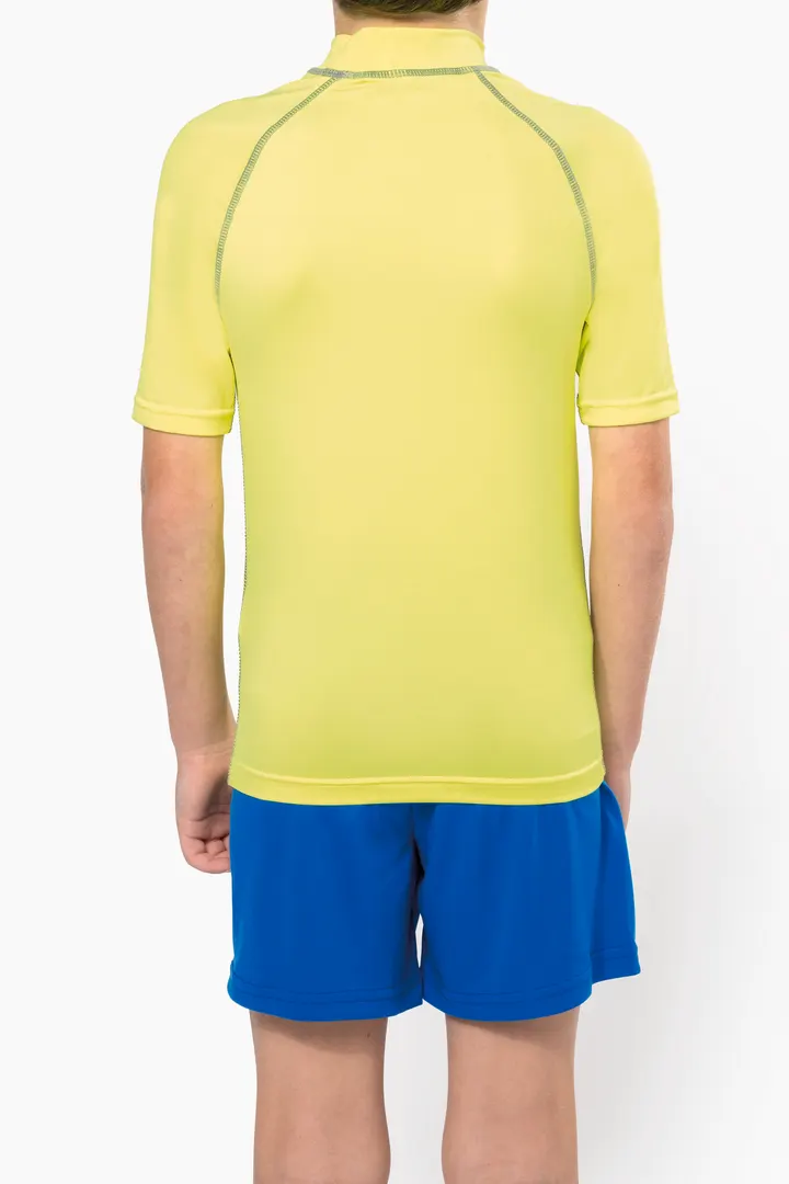 Kinder-Funktionsshirt Kurzarm und UV-Schutz