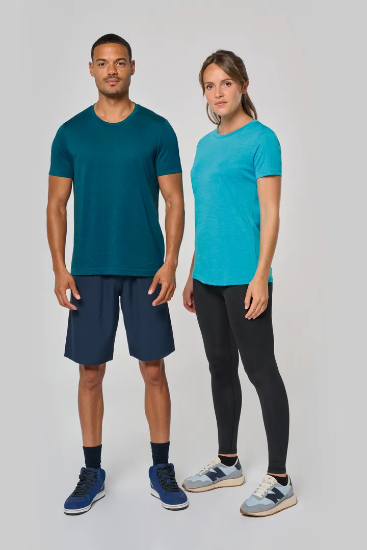 Damen-Triblend-Sportshirt mit Rundhalsausschnitt 21