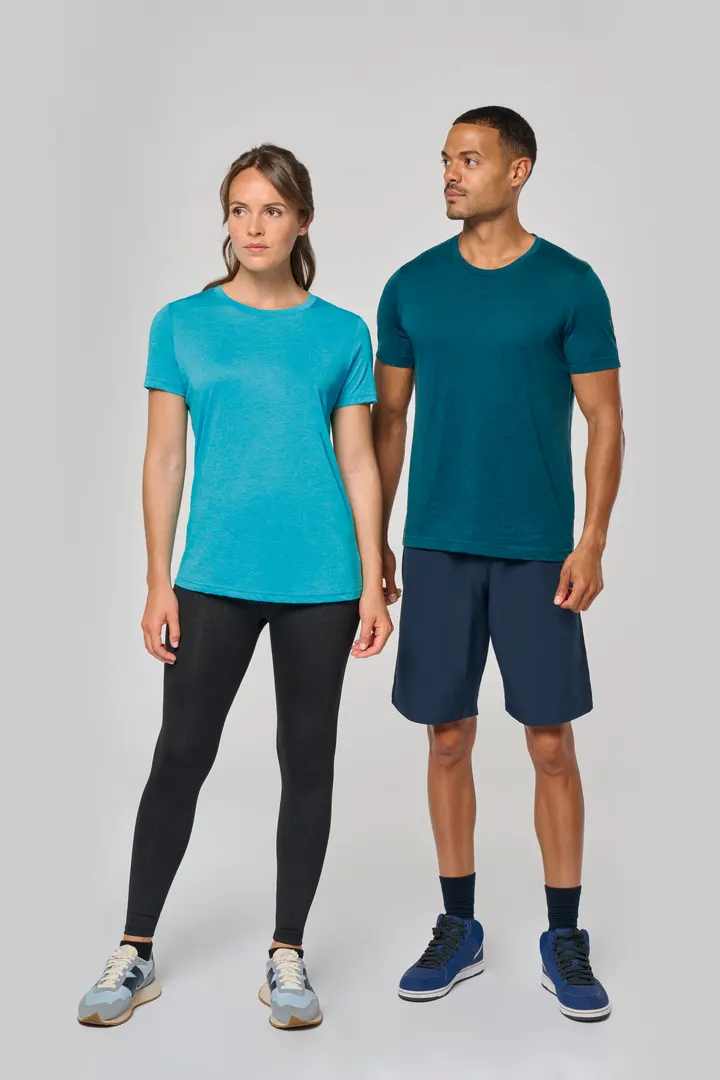 Damen-Triblend-Sportshirt mit Rundhalsausschnitt 23