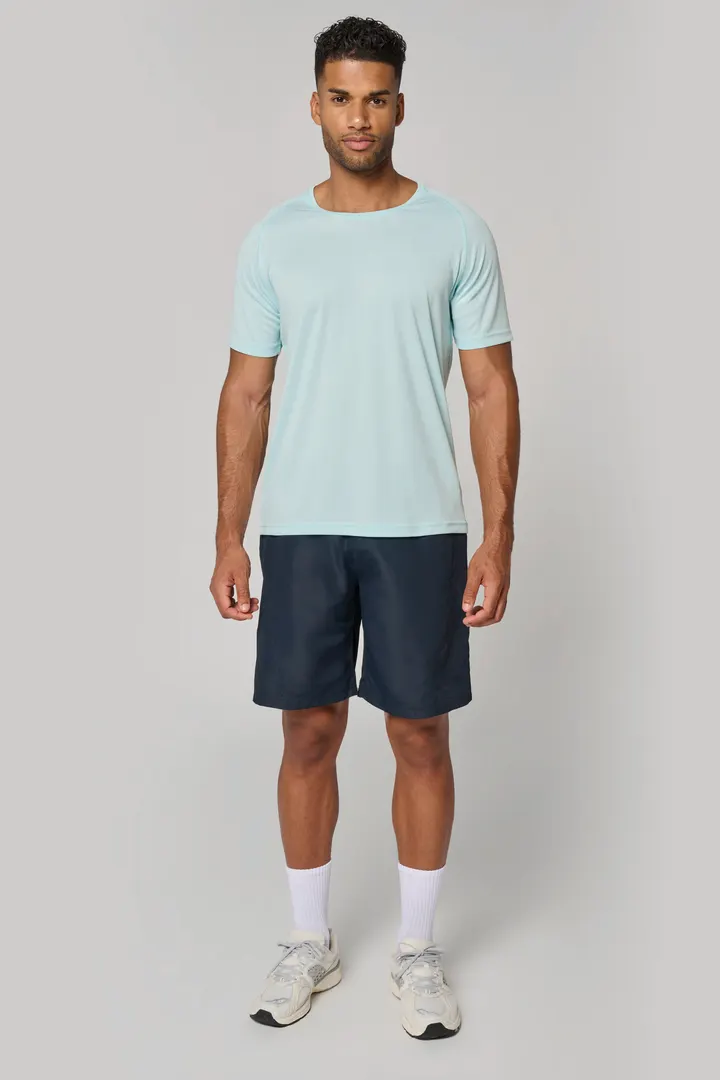 Herren-Sportshirt aus Recyclingmaterial mit Rundhalsausschnitt 33
