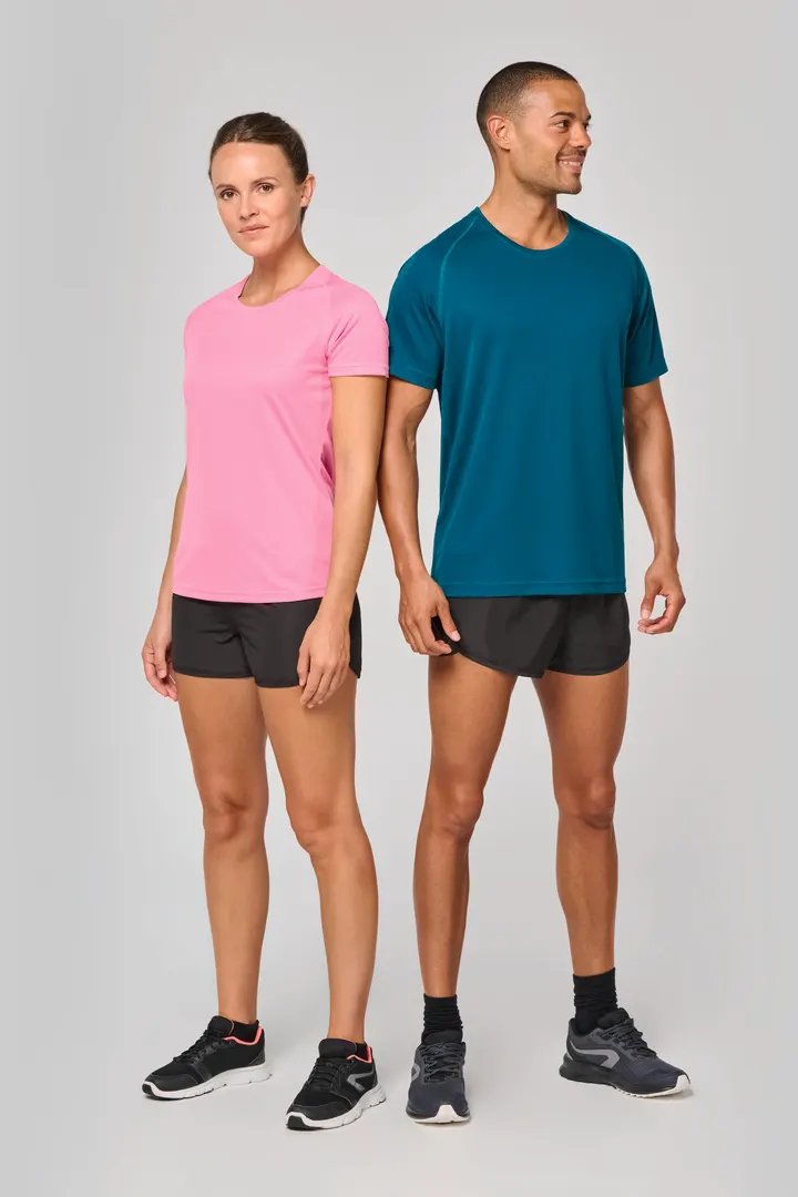 Herren-Sportshirt aus Recyclingmaterial mit Rundhalsausschnitt 40
