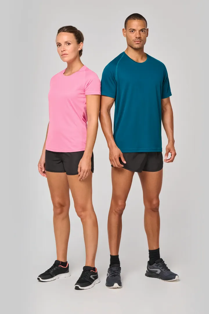 Herren-Sportshirt aus Recyclingmaterial mit Rundhalsausschnitt 41