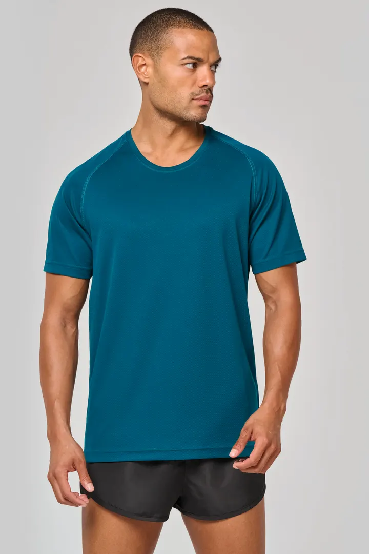 Herren-Sportshirt aus Recyclingmaterial mit Rundhalsausschnitt 4