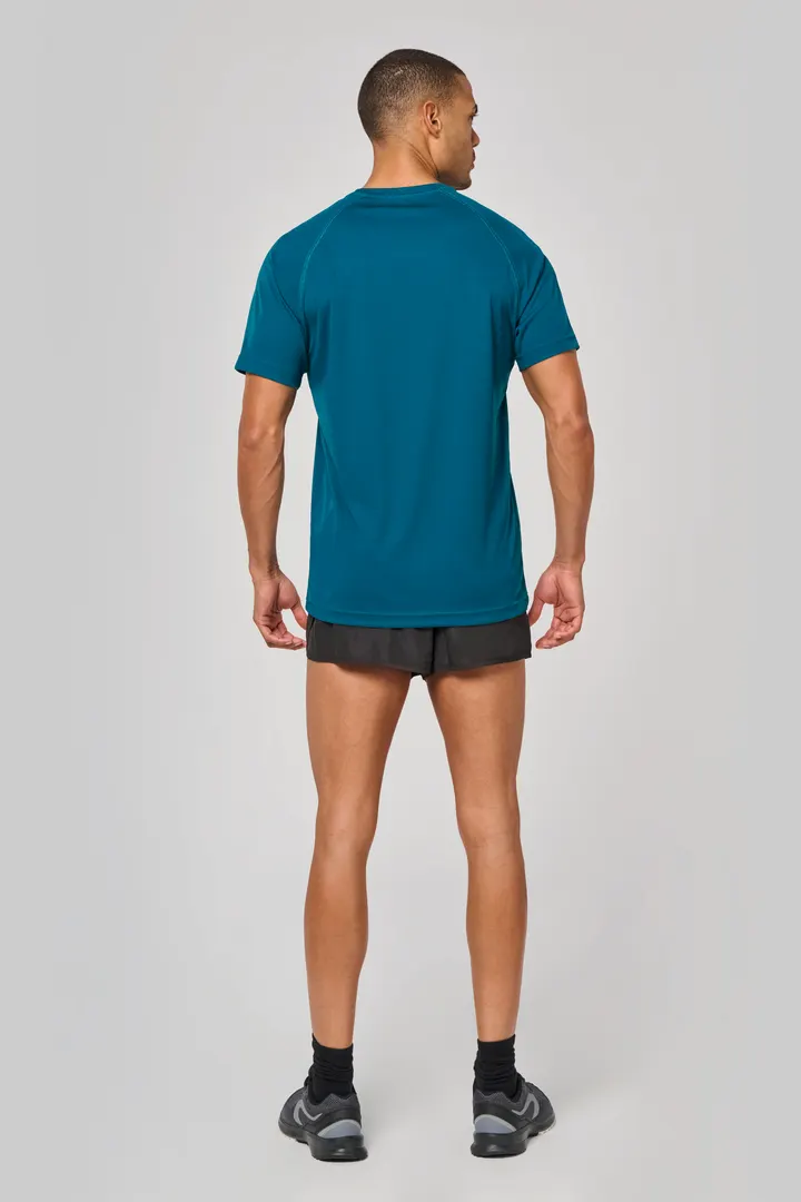 Herren-Sportshirt aus Recyclingmaterial mit Rundhalsausschnitt 15