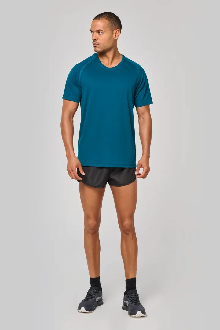 Herren-Sportshirt aus Recyclingmaterial mit Rundhalsausschnitt 17