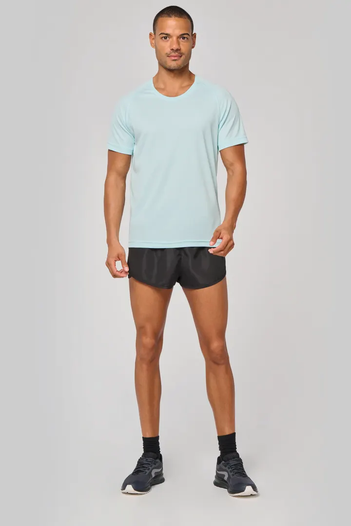 Herren-Sportshirt aus Recyclingmaterial mit Rundhalsausschnitt 45