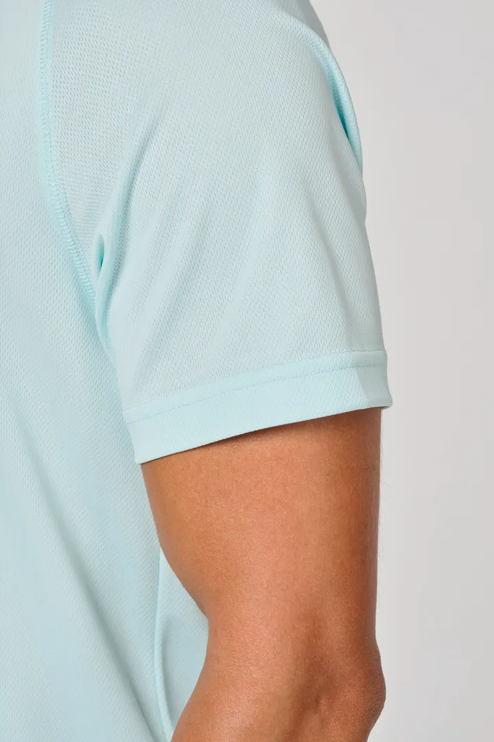 Herren-Sportshirt aus Recyclingmaterial mit Rundhalsausschnitt 49