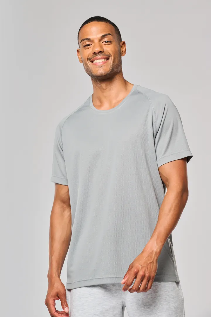 Herren-Sportshirt aus Recyclingmaterial mit Rundhalsausschnitt 11