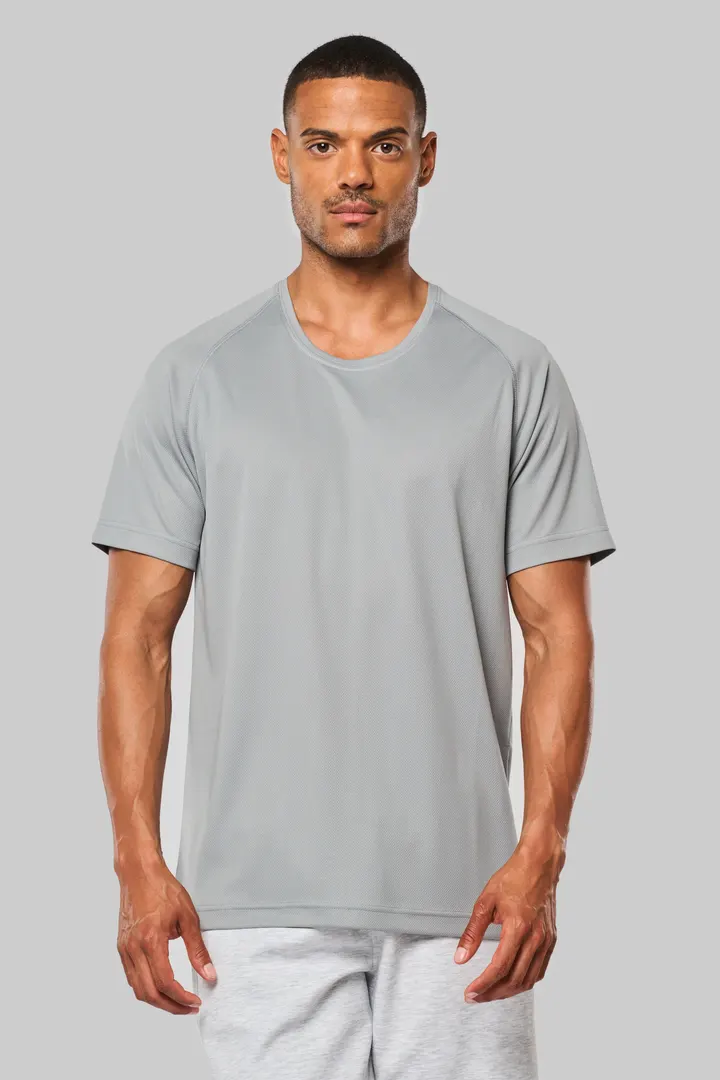Herren-Sportshirt aus Recyclingmaterial mit Rundhalsausschnitt 2