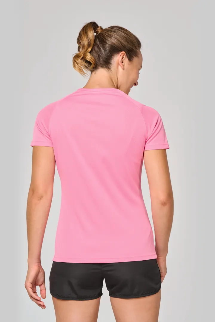 Damen-Sportshirt aus Recyclingmaterial mit Rundhalsausschnitt 6