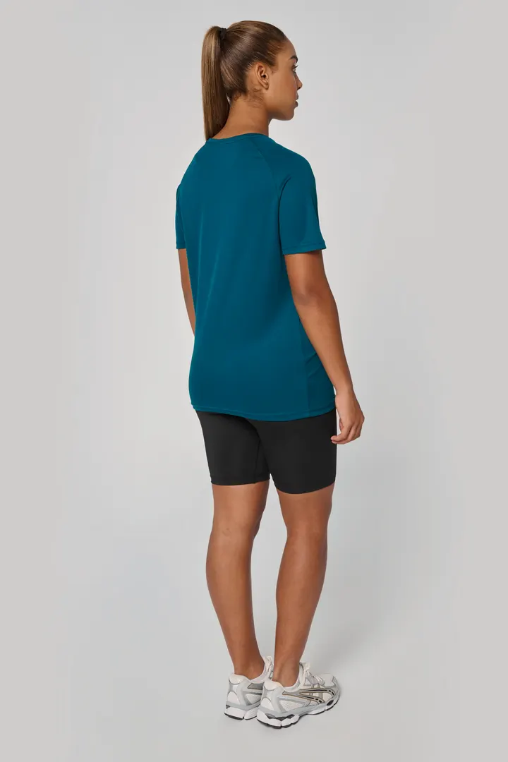 Damen-Sportshirt aus Recyclingmaterial mit Rundhalsausschnitt 8