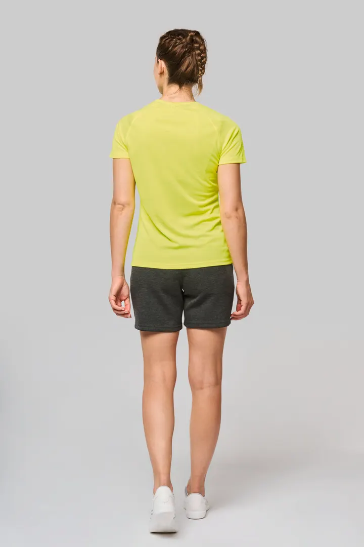 Damen-Sportshirt aus Recyclingmaterial mit Rundhalsausschnitt 19