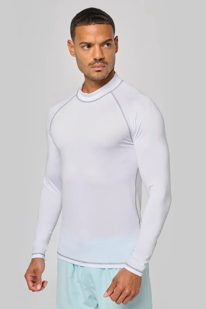 T-shirt technique à manches longues avec protection anti-UV unisexe 3