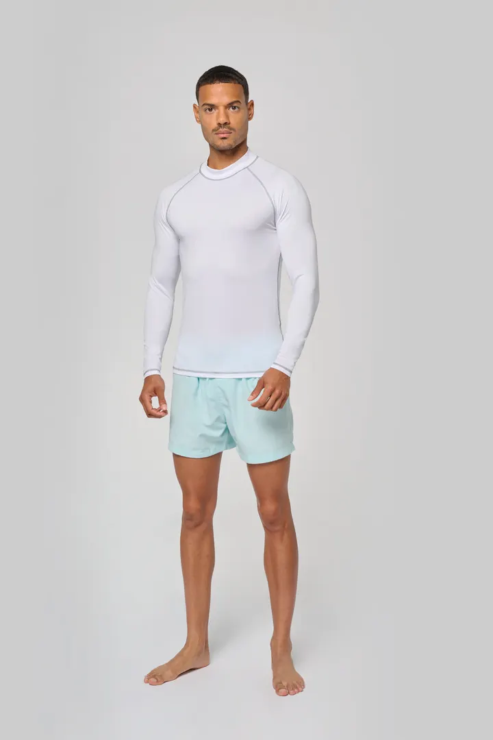 T-shirt technique à manches longues avec protection anti-UV unisexe 8